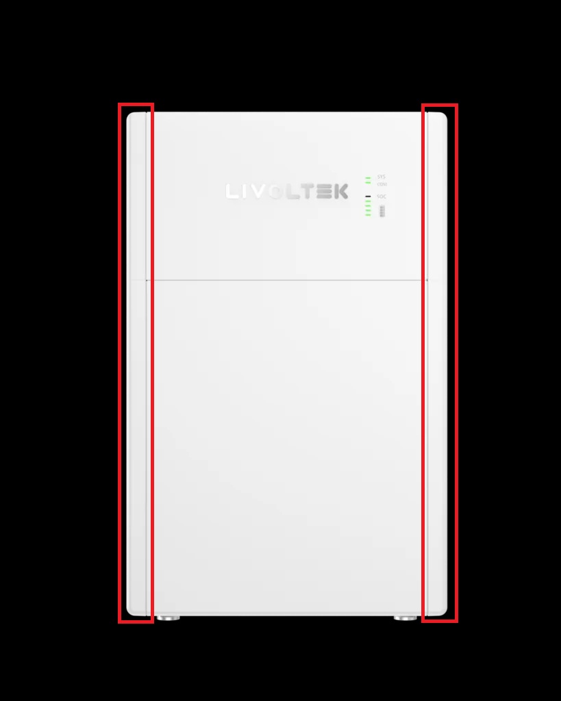 Pokrywa modułu baterii do Livoltek Retrofit AC Coupled All-In-One
