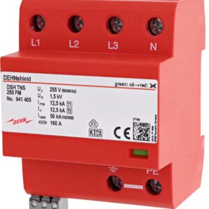 Ogranicznik przepięć AC T1+T2 DEHN DEHNshield DSH TNS 255 FM (941405) 3P+N TN-S
