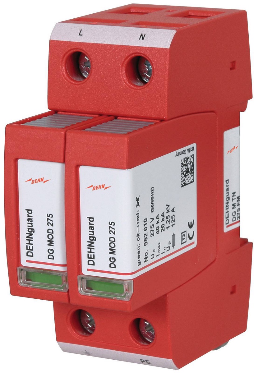 Ogranicznik przepięć AC T2 DEHNguard M TN 275 FM (952205) 1-fazowy