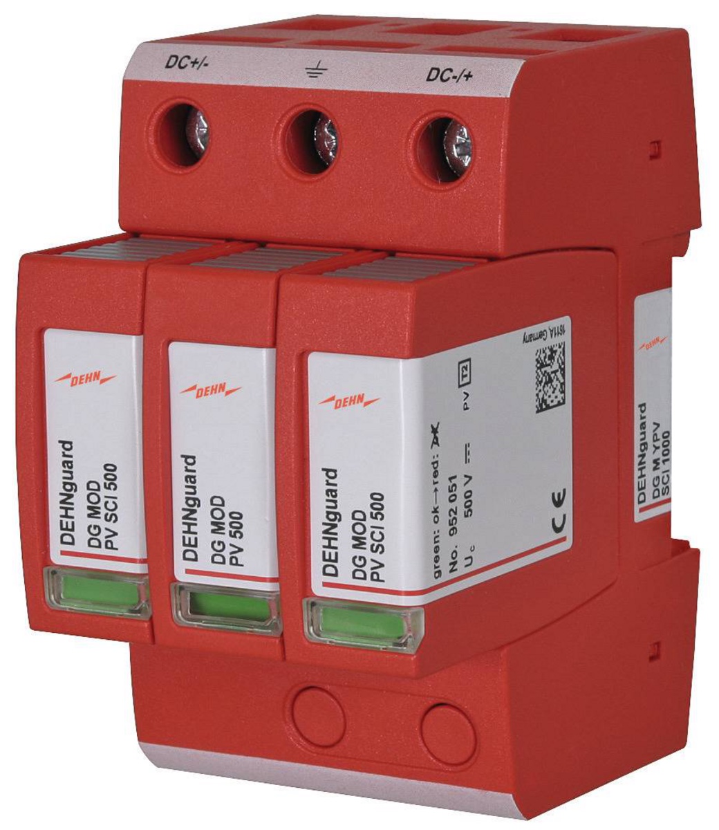 Ogranicznik przepięć DC T2 DEHNguard M YPV SCI 1000 (952510) do fotowoltaiki