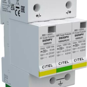 Ogranicznik przepięć DC T2 CITEL DS50PVS-1000G/51 (480391) do fotowoltaiki