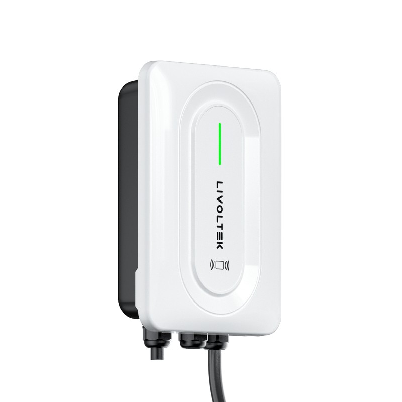 Ładowarka samochodowa Livoltek Robot 22 kW 3-fazowa kabel Typ 2 5 m Wi-Fi RFID R3B23E1E