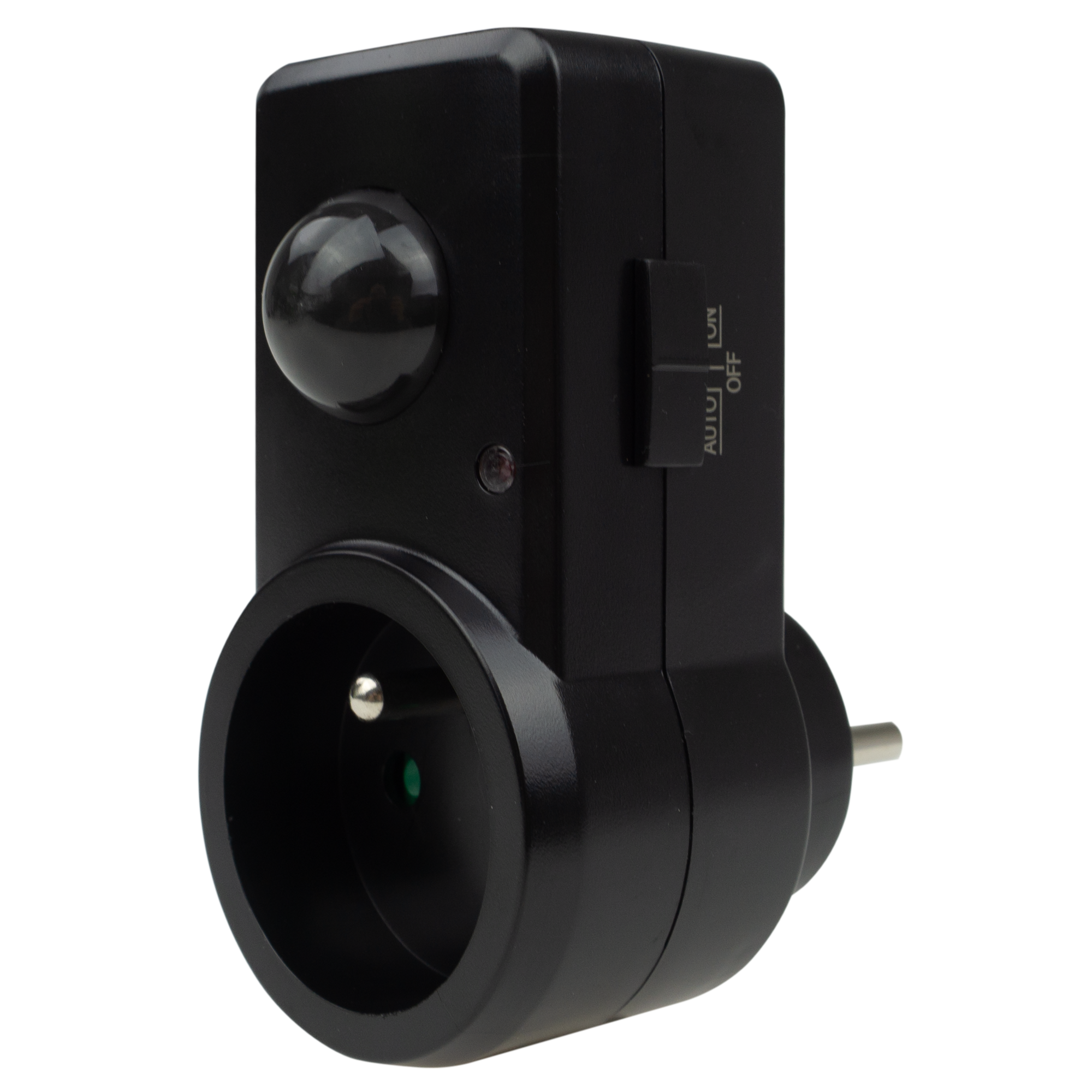 Czujnik ruchu PIR CP-10CC 120° 9 m IP20 300 W czarny Eco Light EC20344