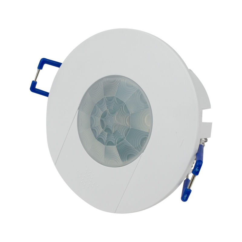 Czujnik ruchu PIR CP-16B podtynkowy 360° 8 m IP20 1200 W biały Eco Light EC61835