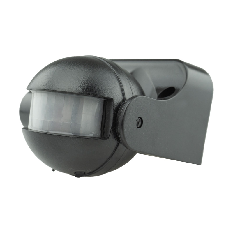 Czujnik ruchu PIR CP-2C 180° 12 m IP44 300 W czarny Eco Light EC20321