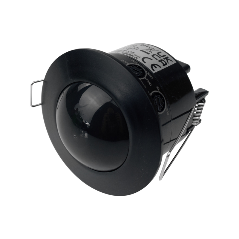 Czujnik ruchu PIR CP-9CC 360° 6 m IP20 600 W czarny Eco Light EC20337