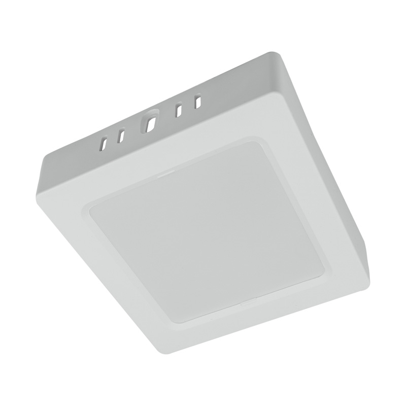 Downlight LED natynkowy DL-1 12 W 4000K 1200 lm kwadratowy biały Eco Light EC20460
