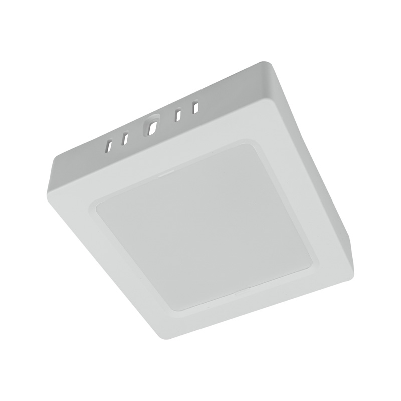 Downlight LED natynkowy DL-1 6 W 4000K 660 lm kwadratowy biały Eco Light EC20459