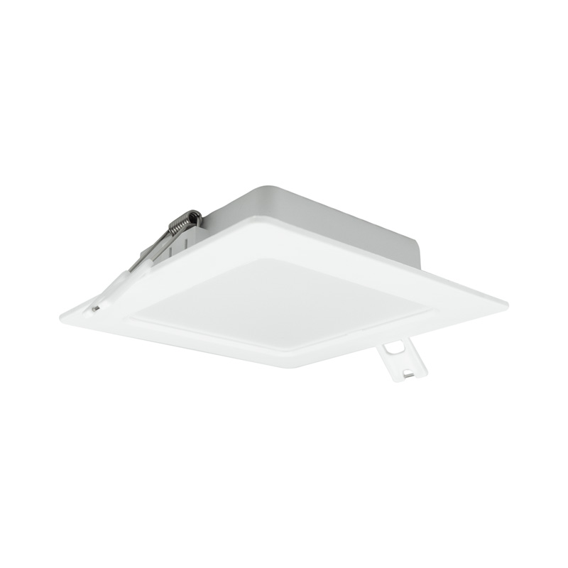 Downlight LED podtynkowy DL-1 6 W 4000K 660 lm kwadratowy biały Eco Light EC20451