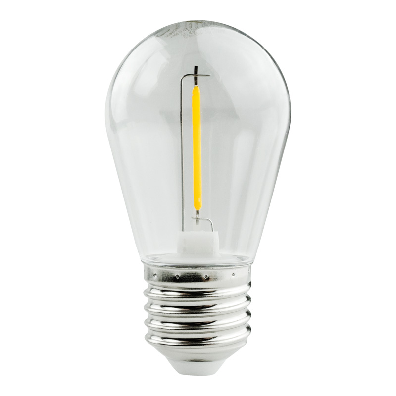 Żarówka LED filament Golf Ball S14 E27 0,3 W 2700K 50 lm 3 V DC Eco Light EC20089