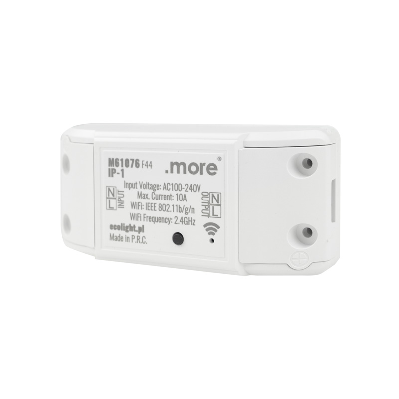 Inteligentny przekaźnik Wi-Fi Tuya 10 A 100–240 V AC .more M61076