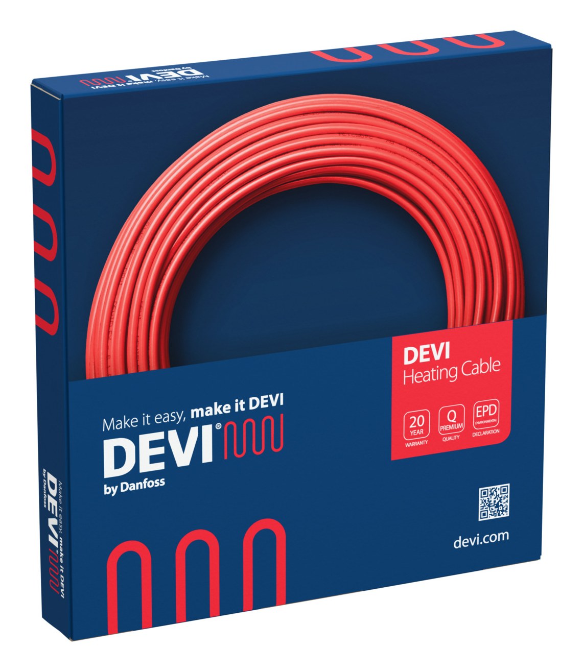 KABEL GRZEJNY DEVIFLEX 18T 130W 230V 7,3M