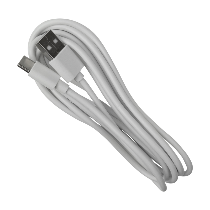 Kabel USB-A/USB-C ładowanie 20 W i transmisja danych 2 m biały .more ME61663