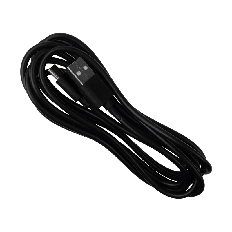 Kabel USB-A/USB-C ładowanie 20 W i transmisja danych 2 m czarny .more ME61664