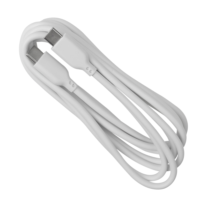Kabel USB-C ładowanie 20 W i transmisja danych 2 m biały .more ME61659