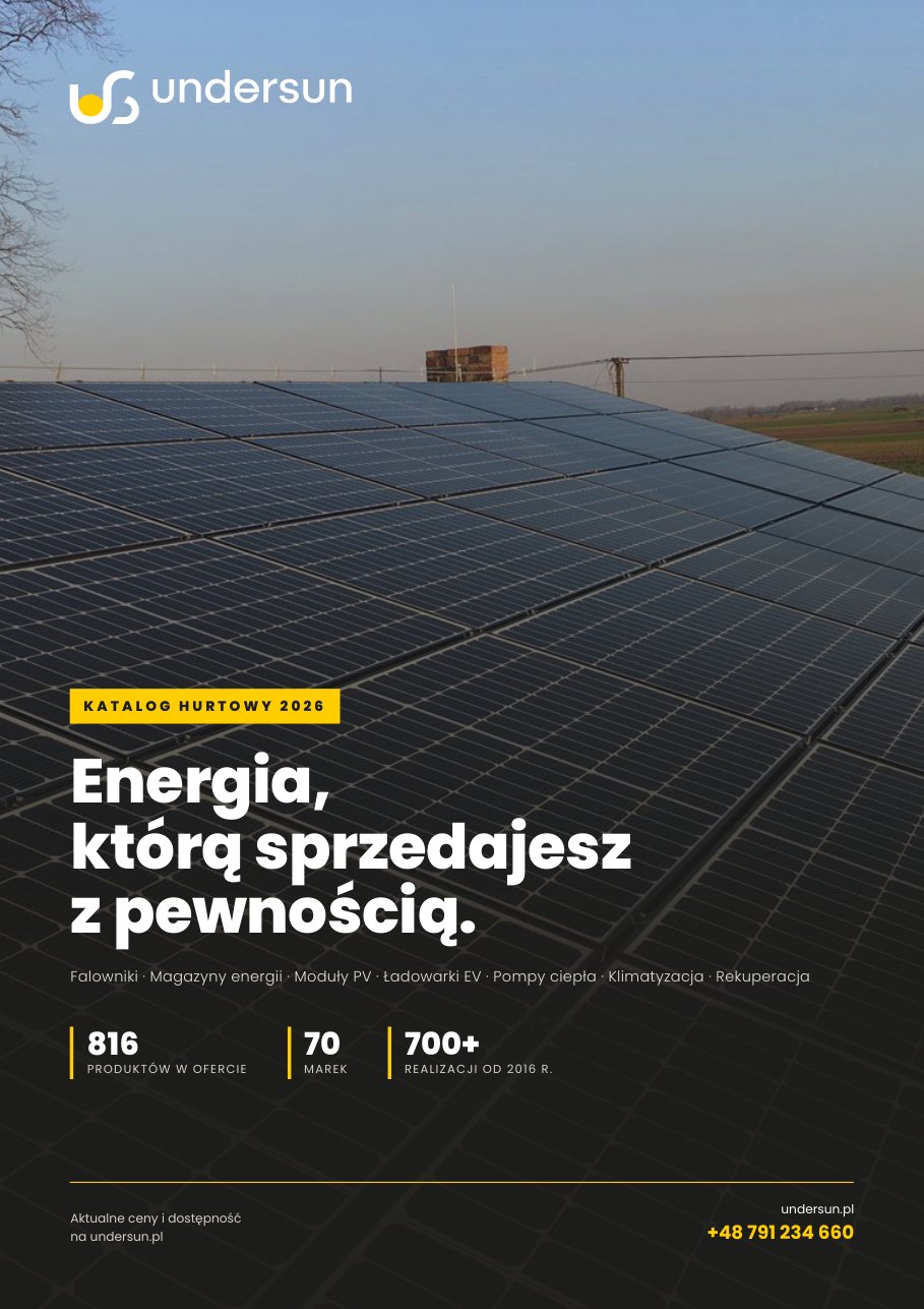 Katalog hurtowy Undersun 2026 – okładka