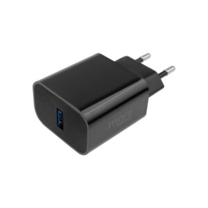 Ładowarka sieciowa USB-A 20 W czarna .more ME61699