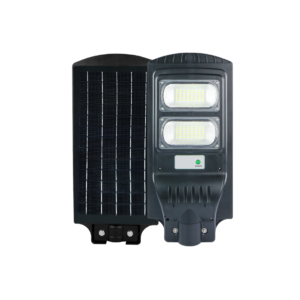Lampa uliczna solarna LED 60 W 4000K 750 lm IP65 z czujnikiem ruchu i zmierzchu Eco Light EC20096