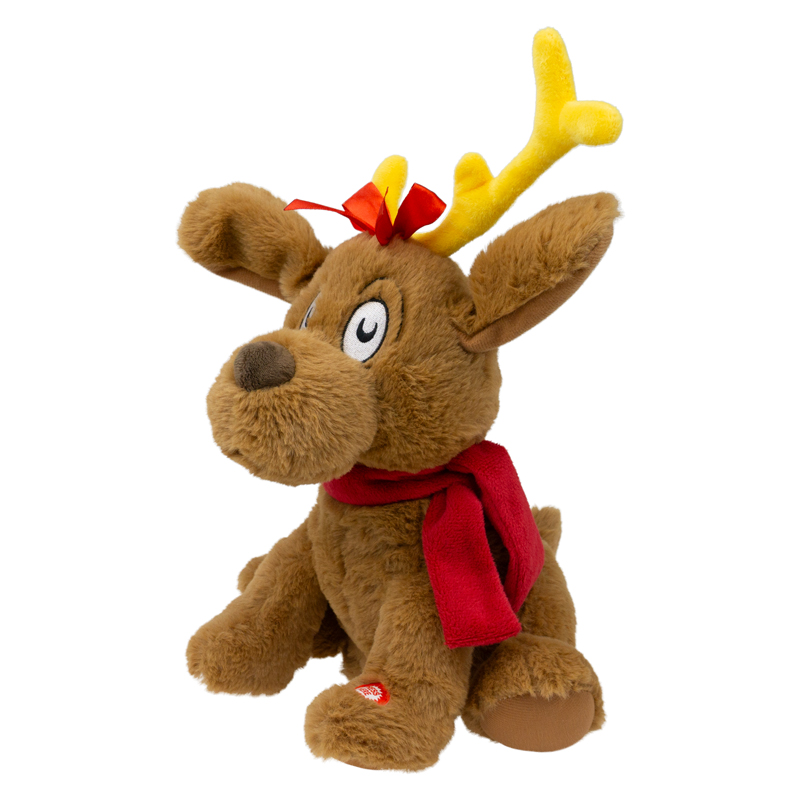 Pluszowa zabawka interaktywna śpiewający piesek Jingledog na baterie 3×AA MARY'S CS61916