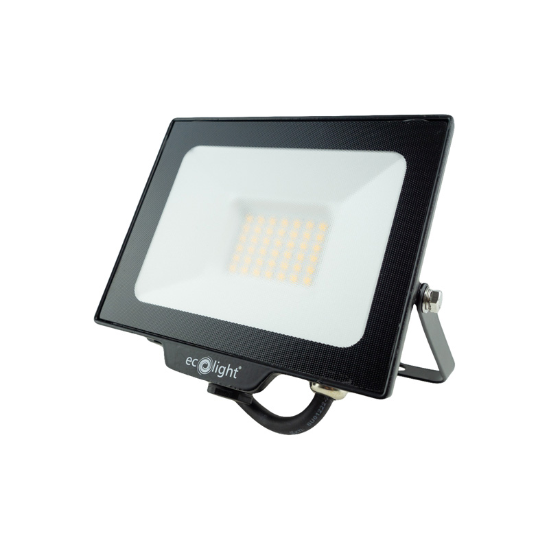 Naświetlacz LED NL-1 30 W 4000K 2700 lm IP65 czarny Eco Light EC20183