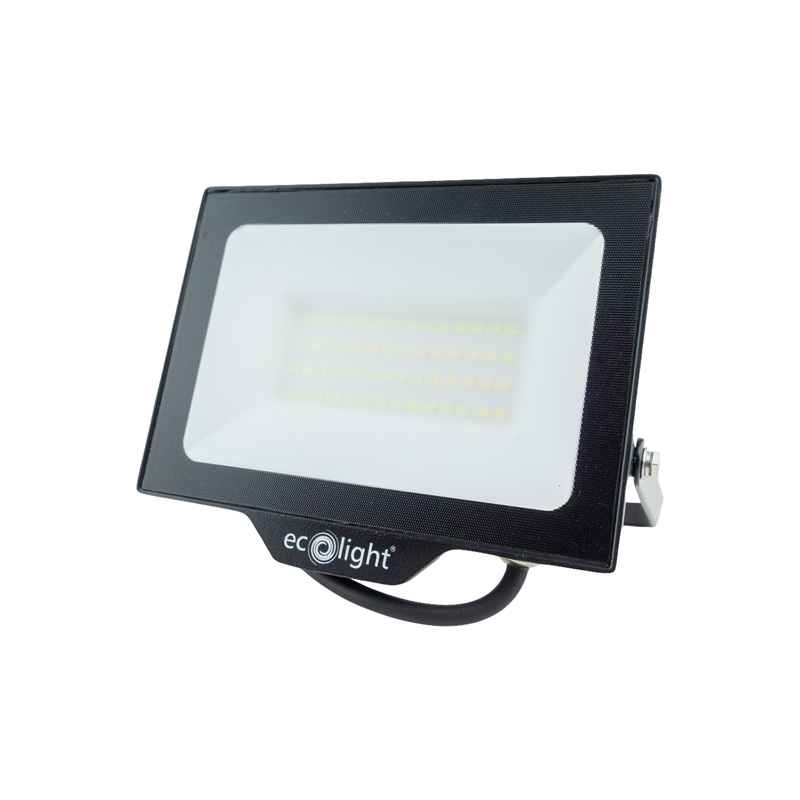 Naświetlacz LED NL-1 50 W 4000K 4500 lm IP65 czarny Eco Light EC20186