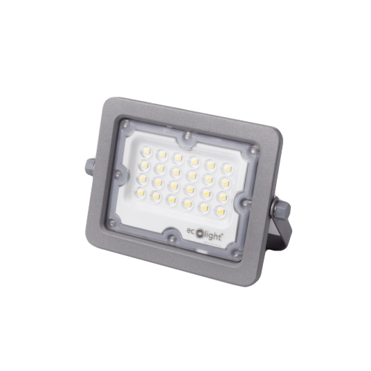 Naświetlacz LED PREMIUM 20 W 4000K 2000 lm IP65 szary Eco Light EC20045