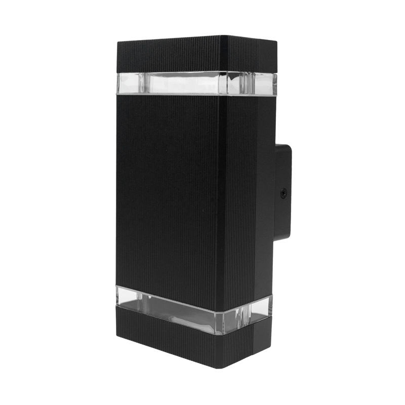 Oprawa elewacyjna OE-3C 2×GU10 IP54 aluminiowa czarna Eco Light EC79034
