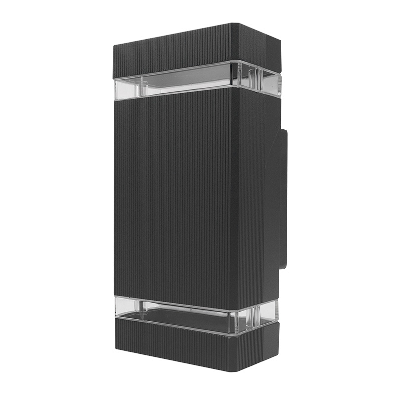 Oprawa elewacyjna OE-3S 2×GU10 IP54 aluminiowa antracytowa Eco Light EC79035