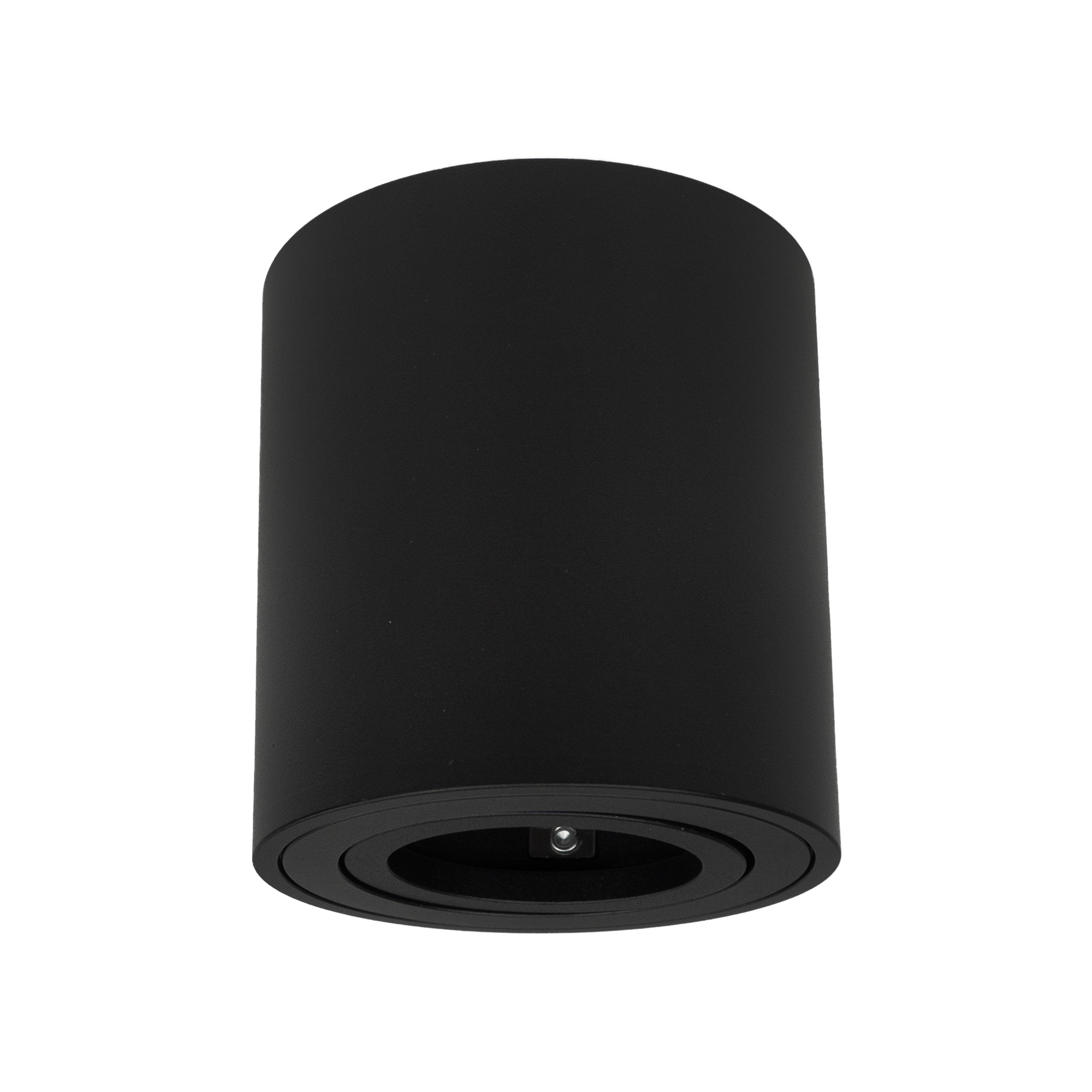 Oprawa halogenowa natynkowa OHN-1C okrągła GU10 IP20 czarna Eco Light EC79957