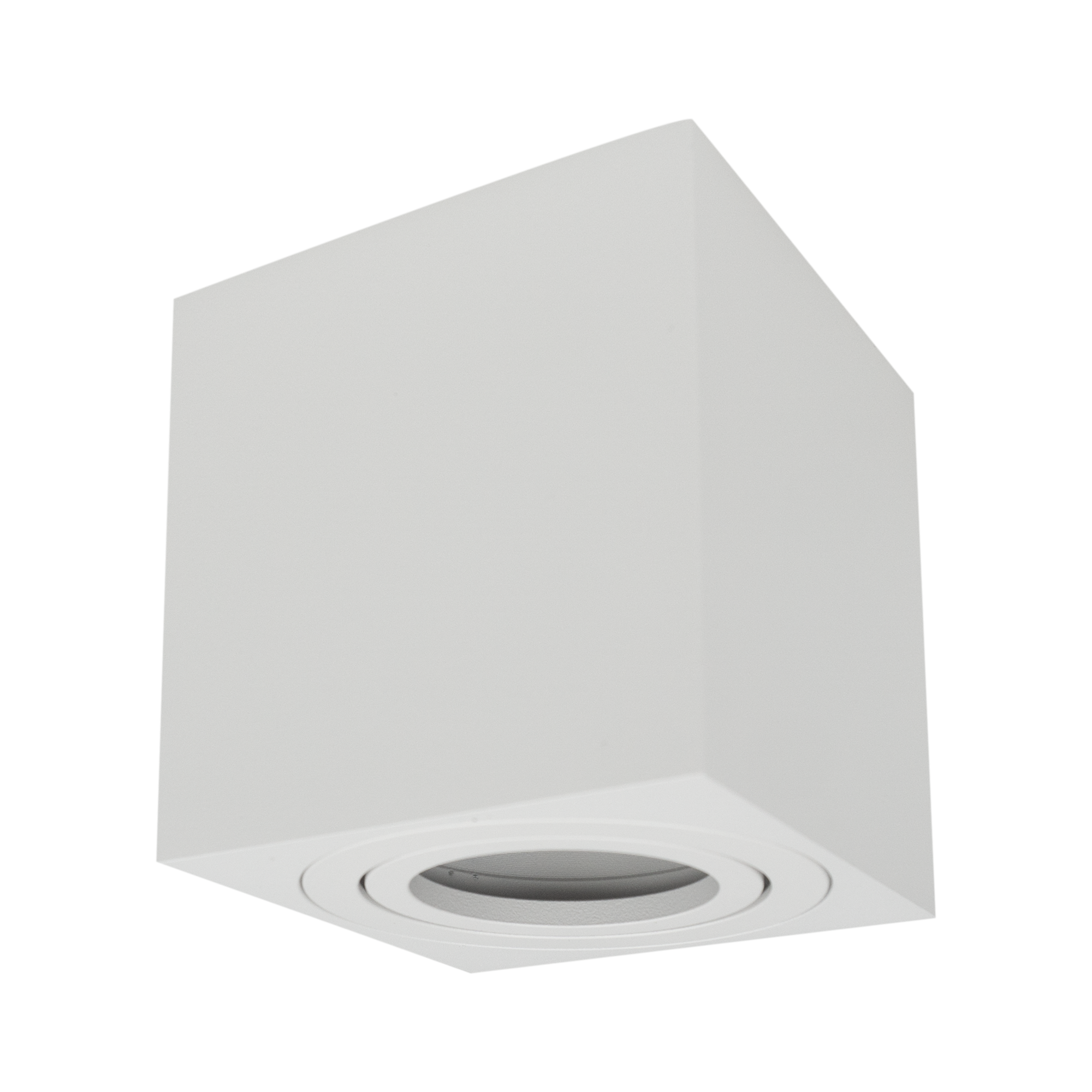 Oprawa halogenowa natynkowa OHN-2B kwadratowa GU10 IP20 biała Eco Light EC79958