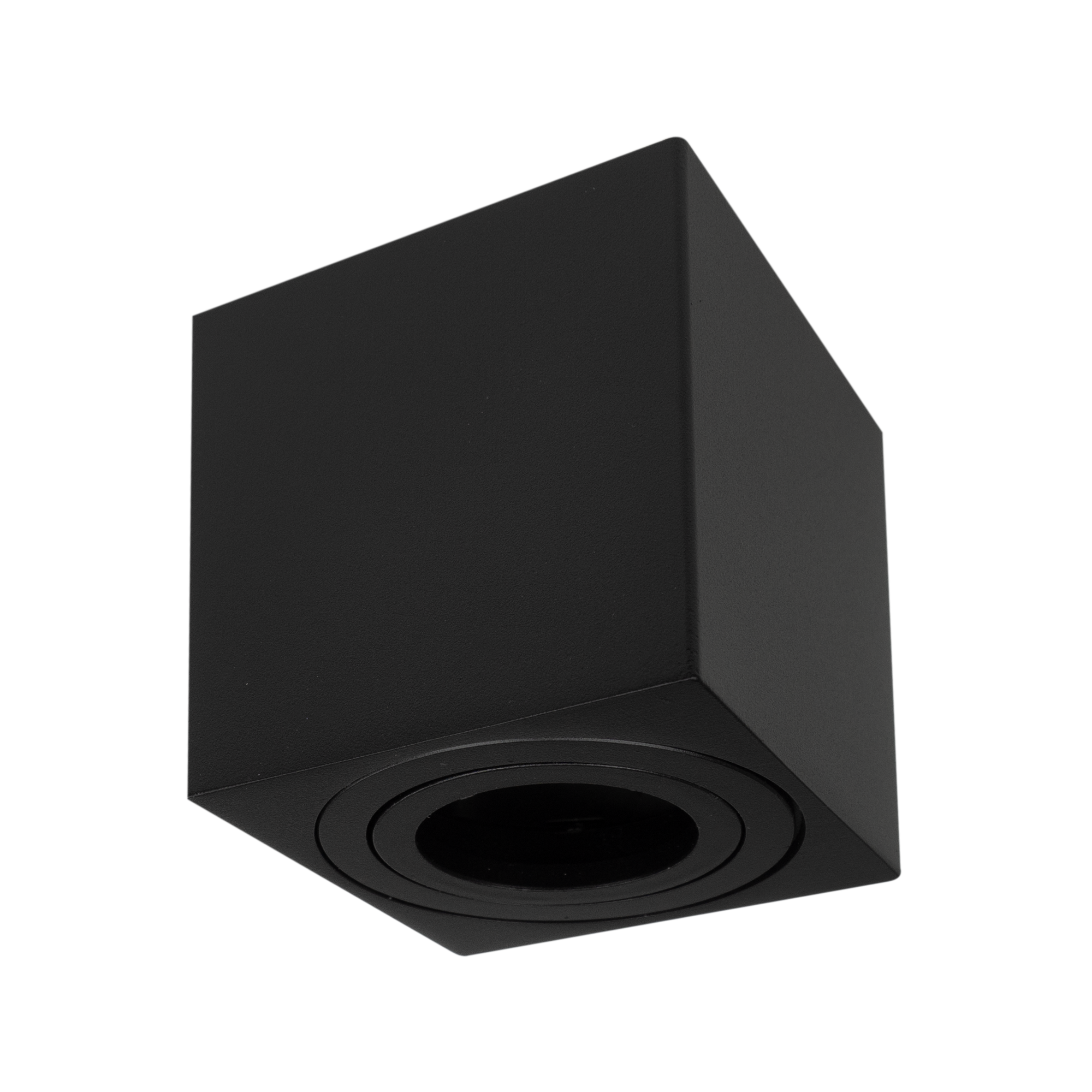 Oprawa halogenowa natynkowa OHN-2C kwadratowa GU10 IP20 czarna Eco Light EC79959