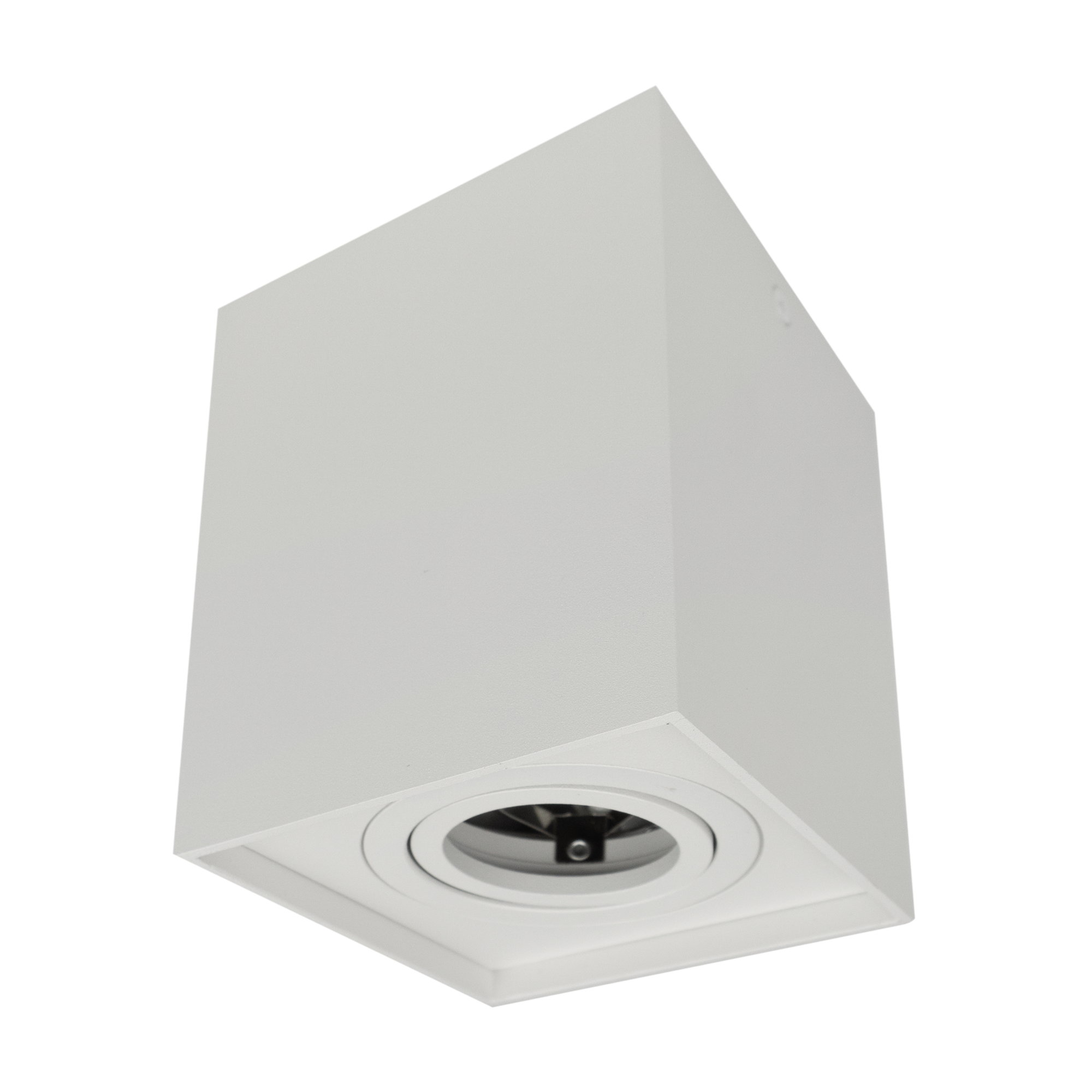 Oprawa halogenowa natynkowa OHN-4B kwadratowa GU10 IP20 biała Eco Light EC79965