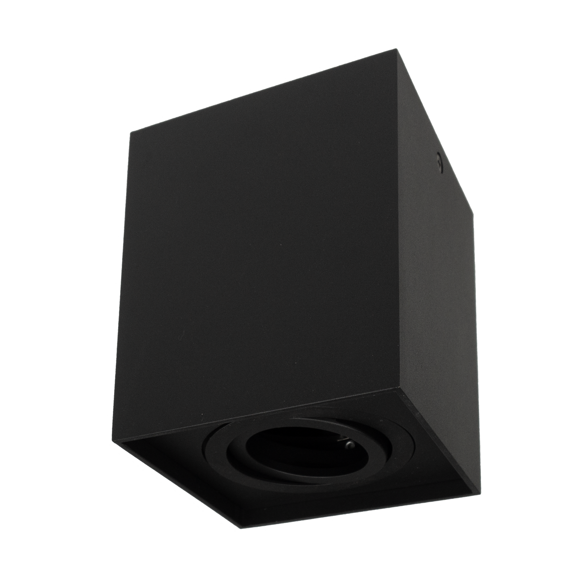 Oprawa halogenowa natynkowa OHN-4C kwadratowa GU10 IP20 czarna Eco Light EC79964