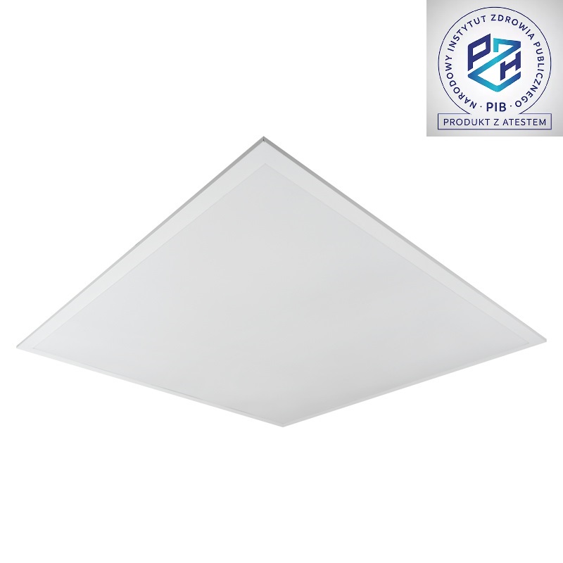 Panel LED backlit 595x595x30 25 W 4000K 4500 lm biały z atestem PZH Eco Light EC61267