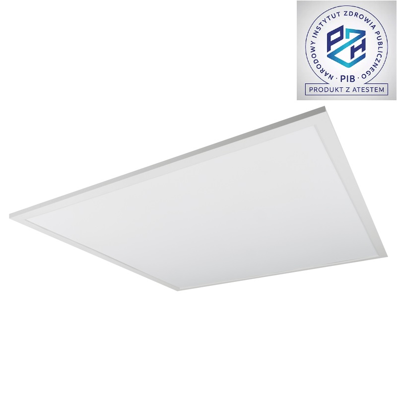 Panel LED backlit 595x595x30 40 W 4000K 4800 lm biały z atestem PZH Eco Light EC61261