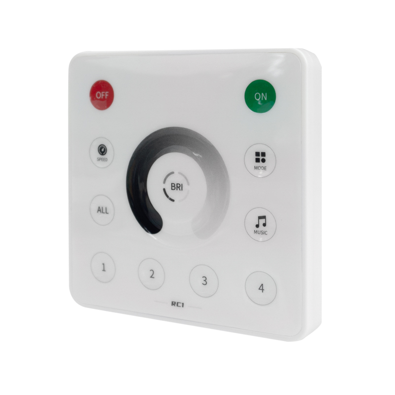 Panel naścienny 4-strefowy MONO RF do sterownika IC Digital SD-1 biały Eco Light EC61583