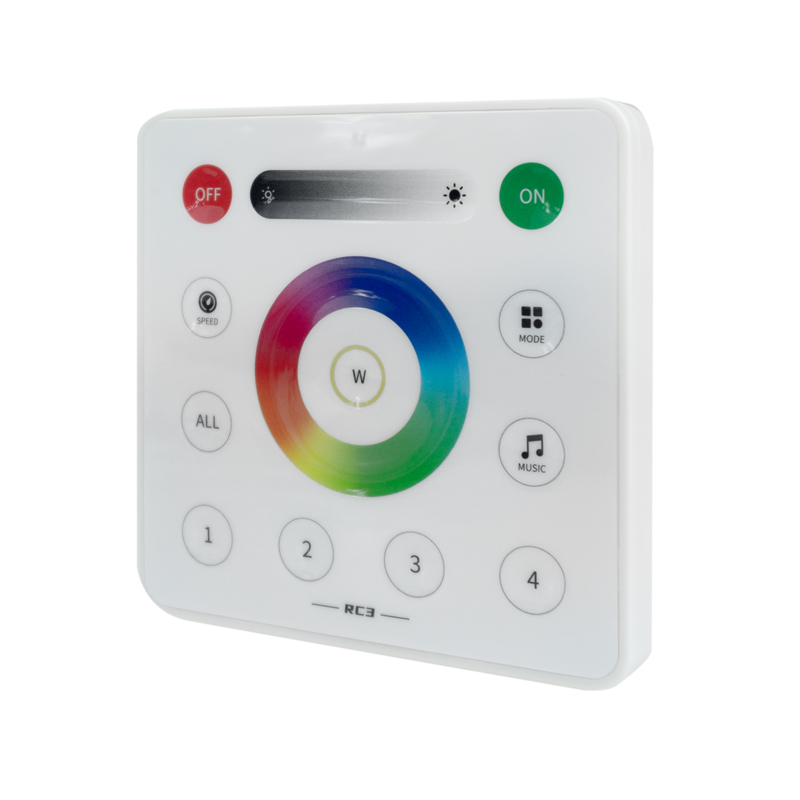 Panel naścienny 4-strefowy RGB RF do sterownika IC Digital SD-3 biały Eco Light EC61585