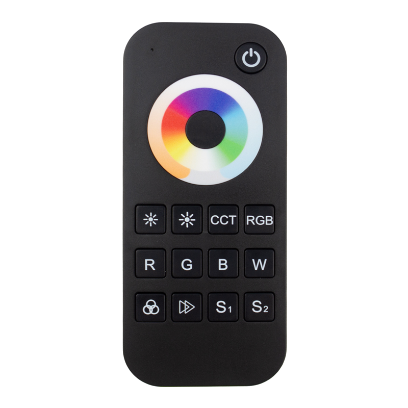 Pilot LED RT5 RF RGB+CCT dotykowy 1 strefa czarny Eco Light EC61331