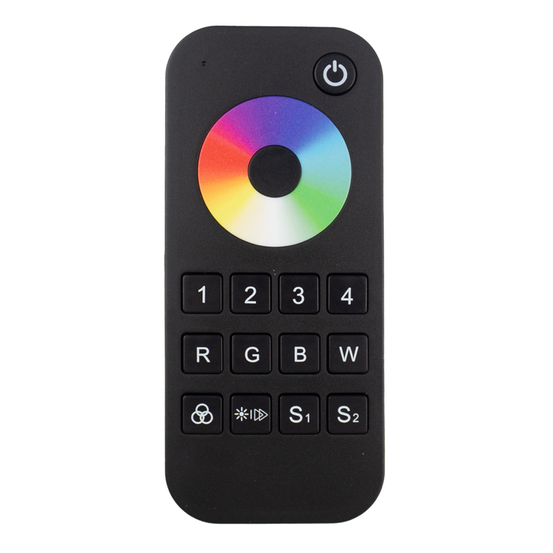 Pilot LED RT9 RF RGB/RGBW 4-strefowy dotykowy czarny Eco Light EC61327