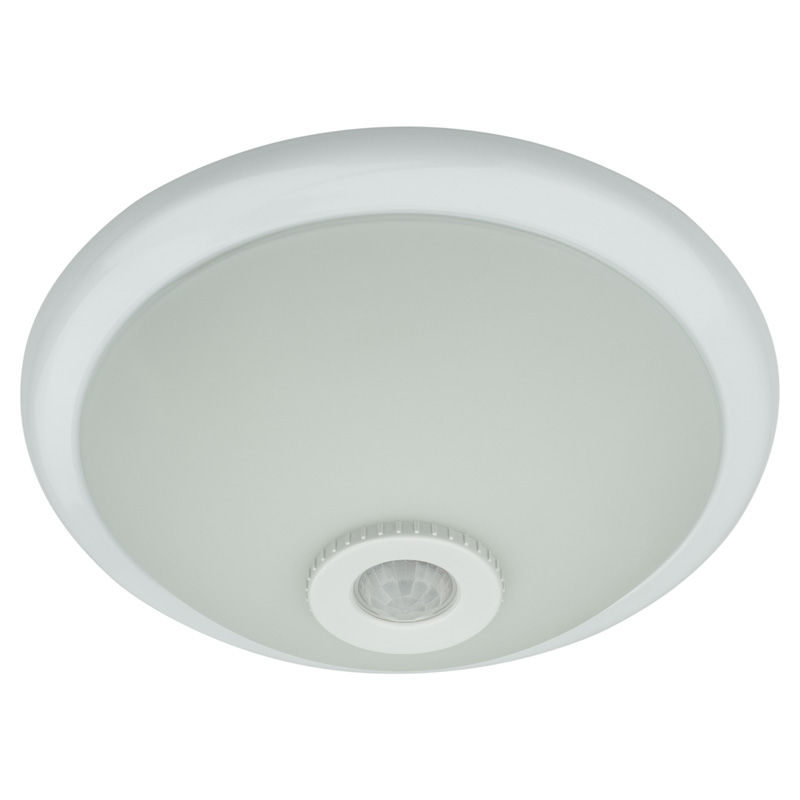 Plafon szklany 2×E27 z czujnikiem ruchu PIR 360° Eco Light EC61071