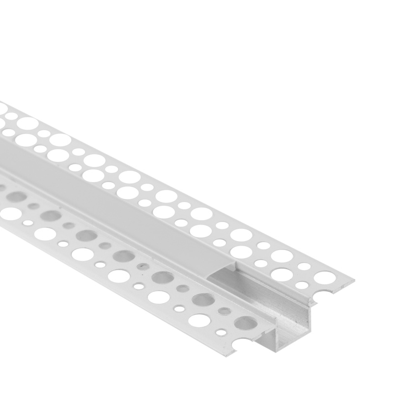 Profil LED podtynkowy GP01 biały z kloszem mrożonym 1 m Eco Light EC20925