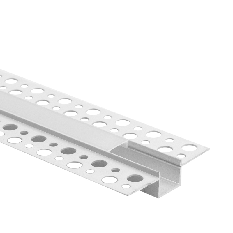 Profil LED podtynkowy GP03 biały z kloszem mlecznym 3 m Eco Light EC61714