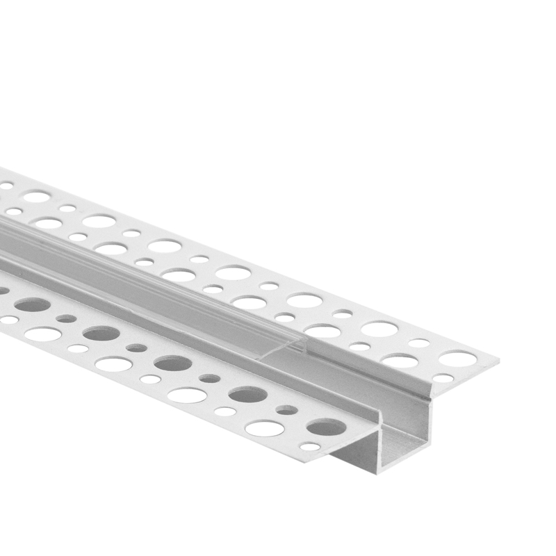 Profil LED podtynkowy GP03 biały z kloszem transparentnym 3 m Eco Light EC61715