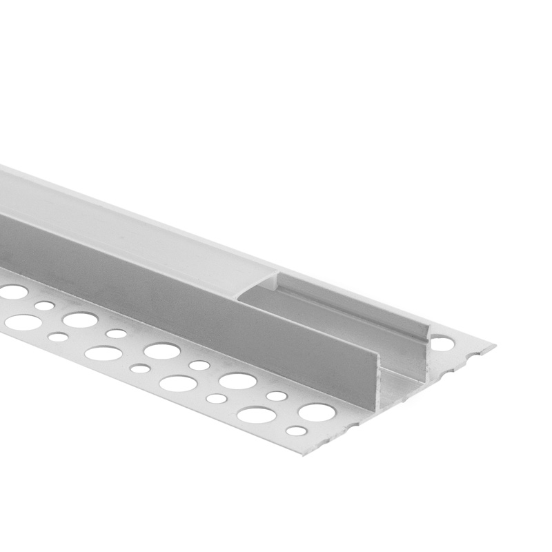 Profil LED podtynkowy GPP02 biały z kloszem mlecznym 2 m Eco Light EC20654