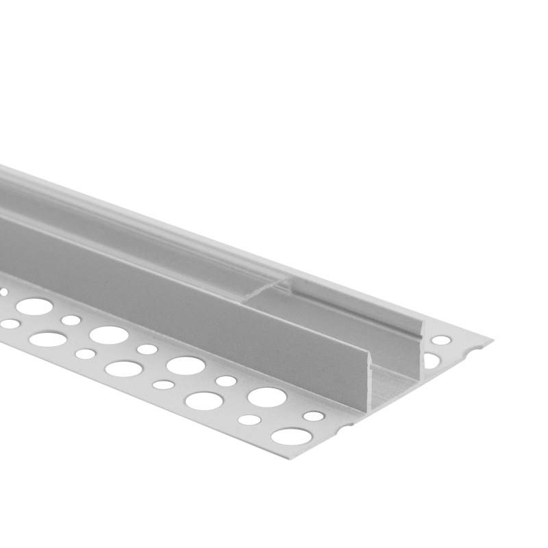 Profil LED podtynkowy GPP02 biały z kloszem transparentnym 2 m Eco Light EC20655