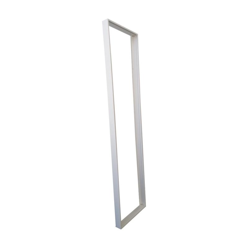 Ramka natynkowa do panelu LED 1200x300x44 mm z PVC biała Eco Light EC79325