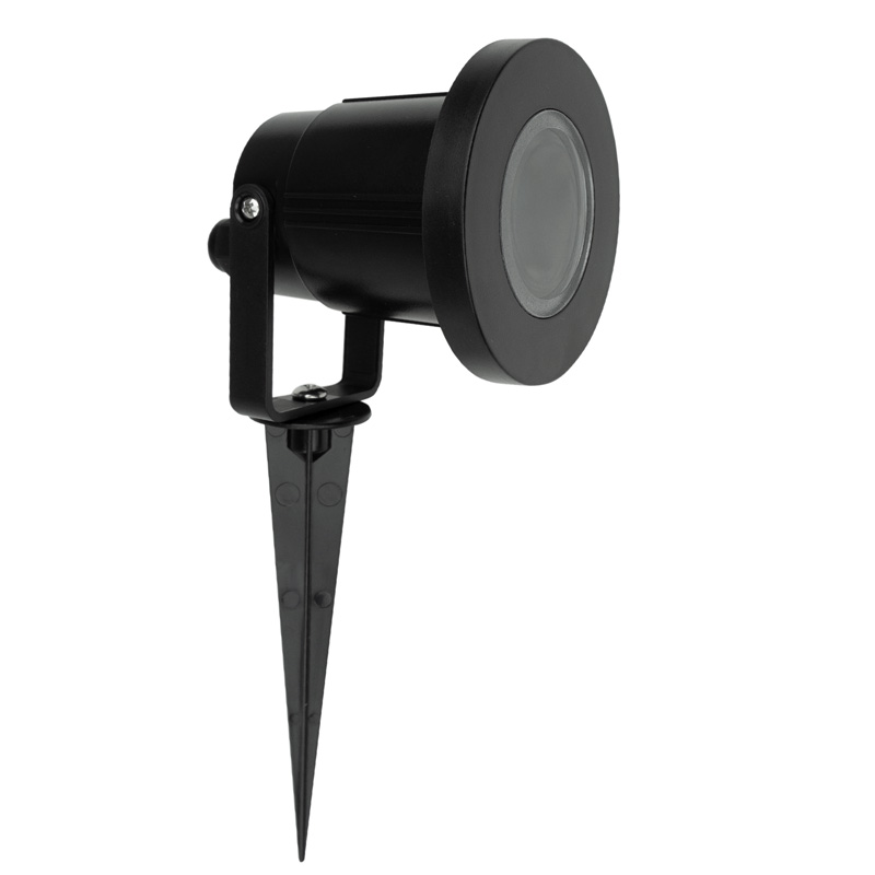 Reflektor ogrodowy RO-1 1×GU10 IP65 czarny Eco Light EC79018