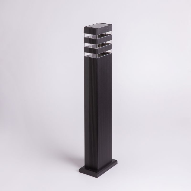 Słupek ogrodowy SO-60 60 cm 1×GU10 IP44 czarny Eco Light EC79421