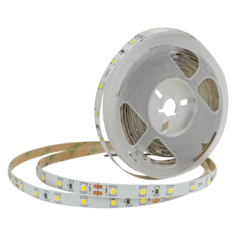 Taśma LED SMD2835 60 LED/m 24 V 10,8 W/m 4000K 500 lm/m IP20 5 m Eco Light EC79708