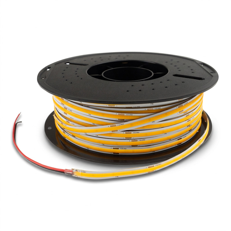 Taśma LED COB 48 V 9 W/m 3000K 990 lm/m IP20 50 m Eco Light EC77086